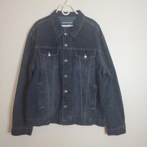 Vintage Denim Trucker Jacket‎. Size: XXL.